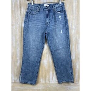 HIDDEN Jeans Women’s Size 31 Distressed Slit Ankle 100% Cotton